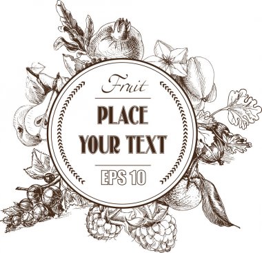 meyve arka plan tasarımını