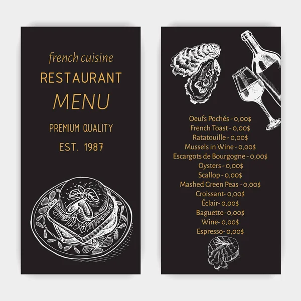 Brunch card menüsü