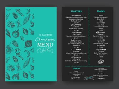 Noel vintage Restoran Menü