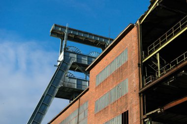 Zeche Ewald eski maden Kulesi