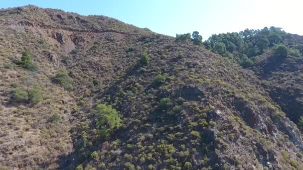 Luchtfoto Van Drone Van Mugla Dalaman Bergen Mugla Dalaman Daglari — Stockvideo