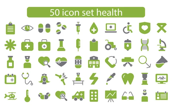 İnce çizgi anahat, düz tıp ve sağlık Vector Icons set