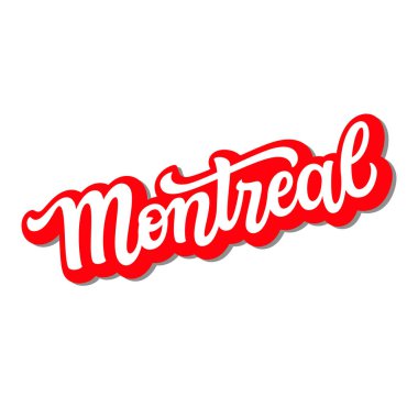 Montreal. Vektör harfleri