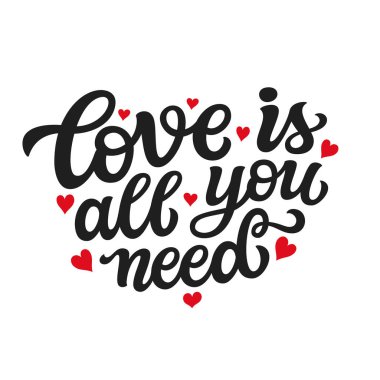 Aşk tipografisi alıntısı