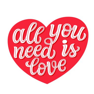 Aşk tipografisi alıntısı