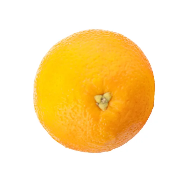 Φέτα πορτοκαλιού απομονωμένη σε λευκό φόντο — Φωτογραφία Αρχείου