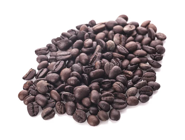 分離されたコーヒー豆 background.an — ストック写真