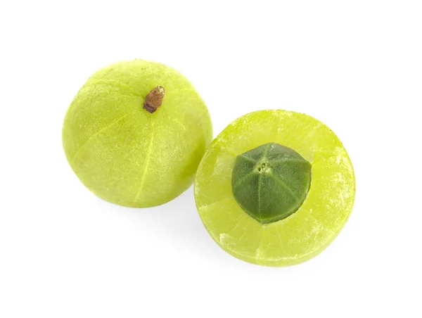 Beyaz arka planda izole edilmiş Hint Bektaşi üzümü