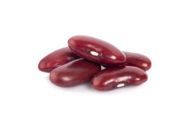 Red bean isolated on white background clipart