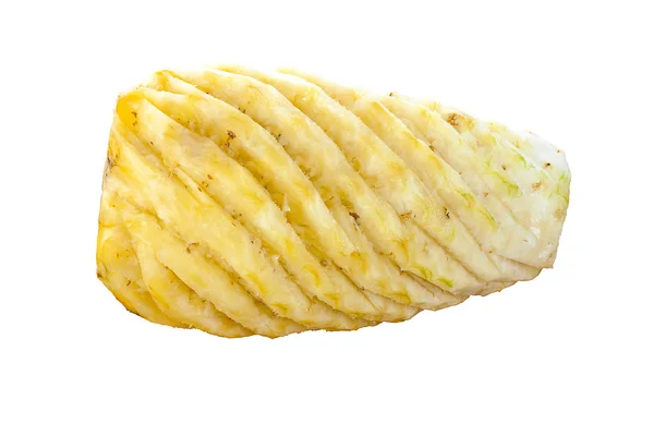 Ananas frukt isolerad på vit bakgrund — Stockfoto