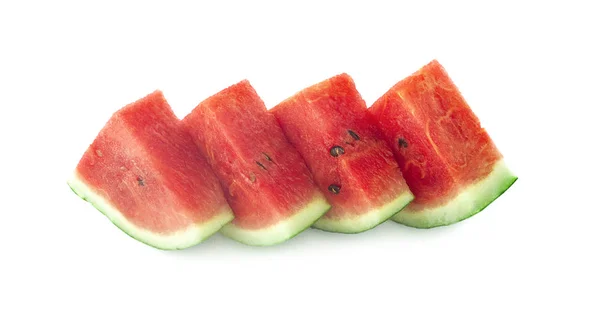 Watermelon on white background — Stock Photo, Image