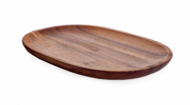 Beyaz arkaplanda izole edilmiş vintage dokuma sepeti