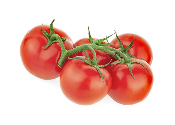 Kirschtomaten isoliert auf weißem Hintergrund — Stockfoto