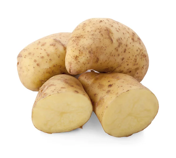 Картопля ізольована на білому тлі — стокове фото