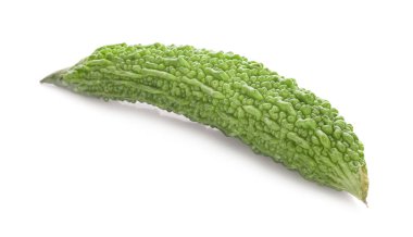 Acı kavun, beyaz arka plan üzerinde Bitter kabak