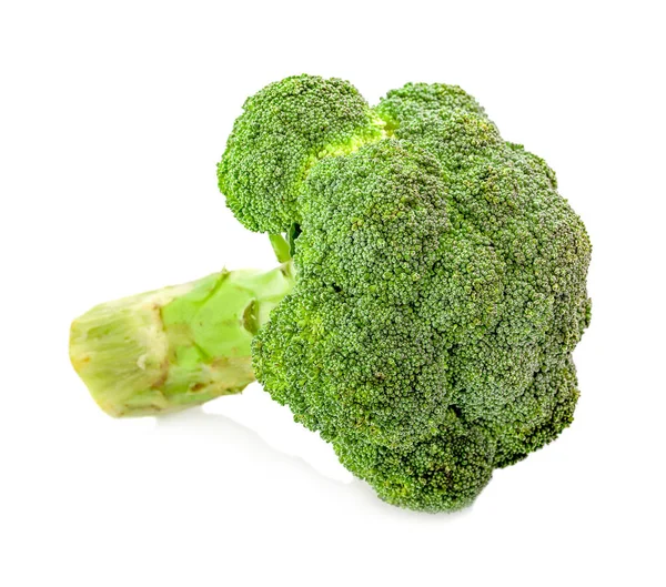 Verse broccoli geïsoleerd op witte achtergrond — Stockfoto