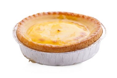 Beyaz arkaplanda yumurta tartı izole