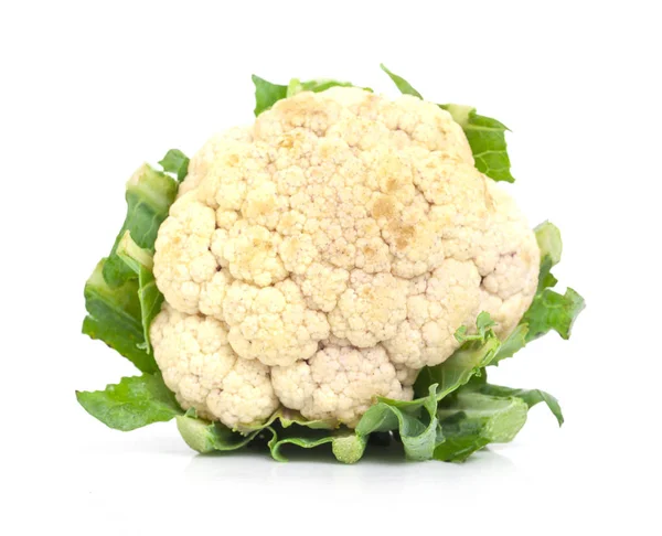 Cauliflower isolated on white background — Stock Photo, Image