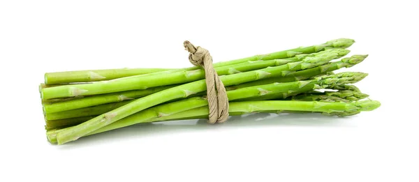 Spargel isoliert auf weißem Hintergrund — Stockfoto