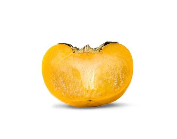 白を基調とした新鮮な柿 — ストック写真