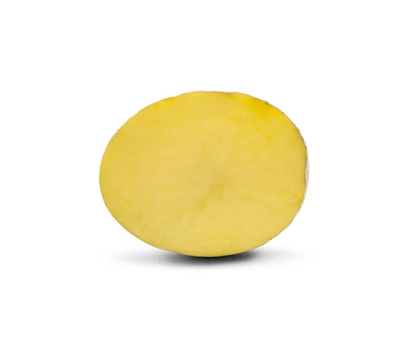 Aardappelen Geïsoleerd Witte Achtergrond — Stockfoto