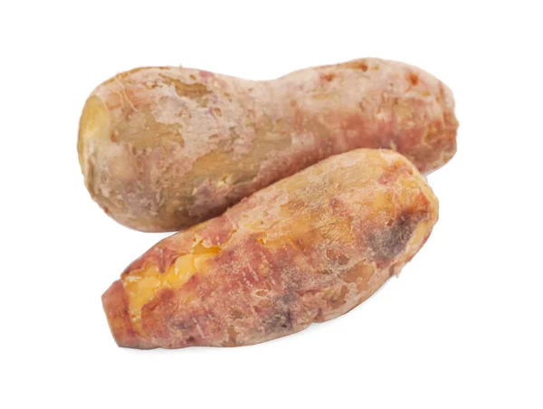 Batatas un aislado sobre un fondo blanco —  Fotos de Stock