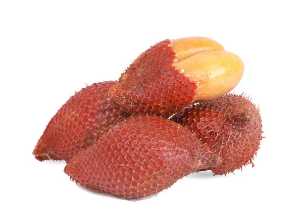 Salak fruit, Salacca zalacca een geïsoleerd op de witte achtergrond — Stockfoto