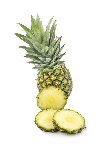 Pineapple Isolated White Background — Stock Photo, Image