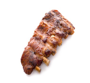 Mangal soslu domuz kemiği.