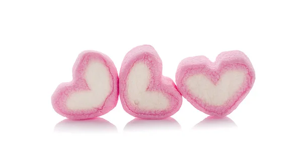 Renkli şekerlemeler beyaz arka planda izole edilmiş