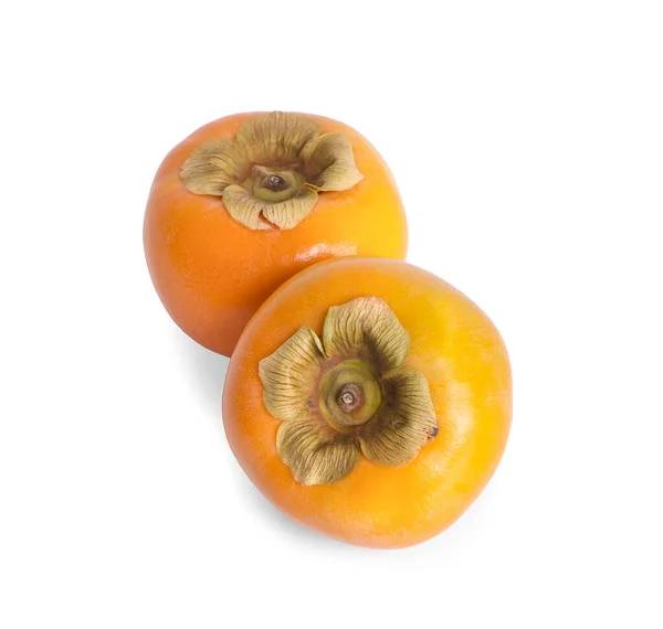 Persimmon Fruit Isolated White Background — Stock Photo, Image
