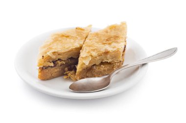 Baklava kek parçaları