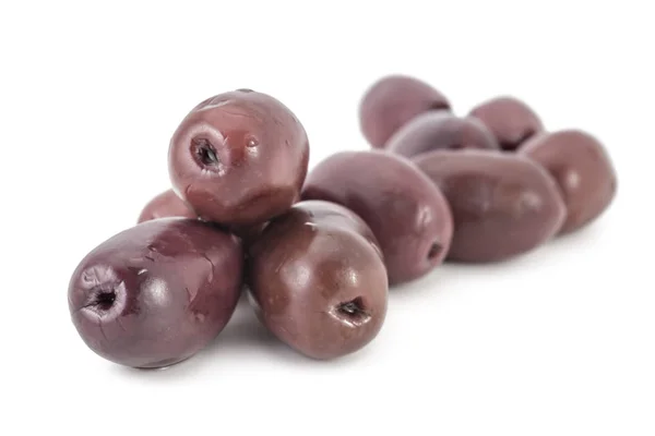 Aceitunas kalamata negro púrpura — Foto de Stock