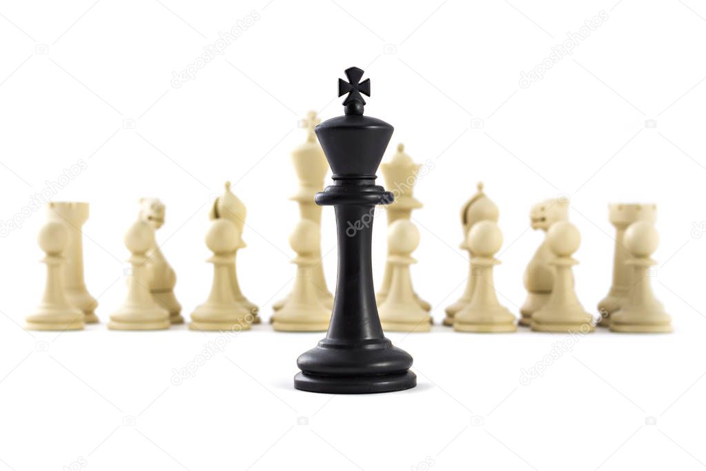 Chess business concept