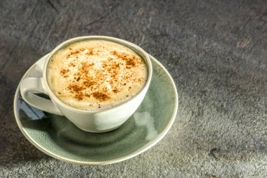 Kahve koyu arka plan - kopya alanı - Tarih yakın çekim