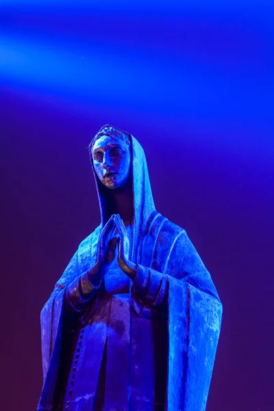 Torino city stone religion statue — Stock Photo, Image