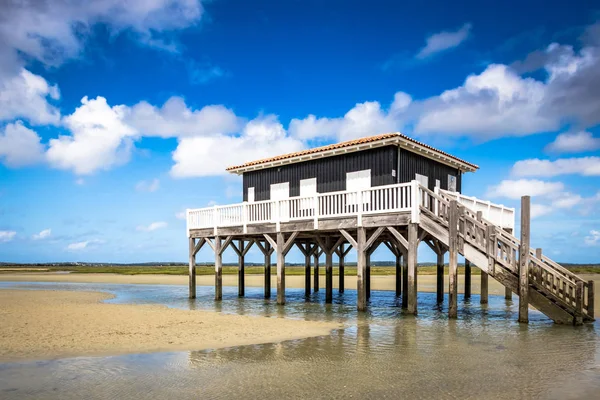 Belle maison dans le bassin d'Arcachon — Photo