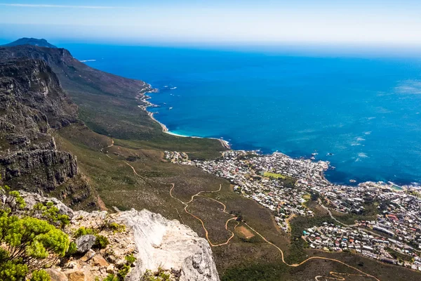 Table mountain in cape town — Stock Photo, Image
