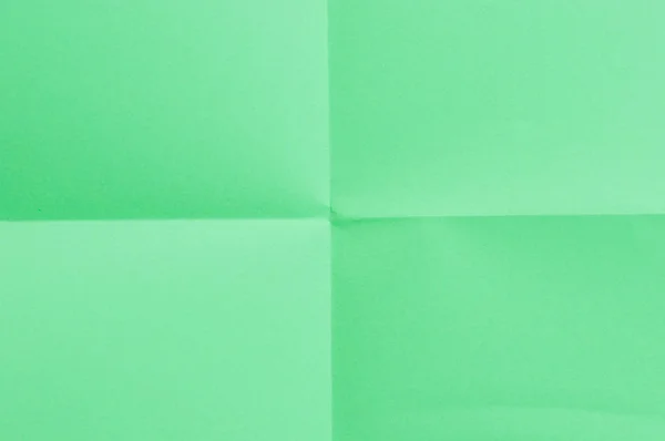 Green sheet of paper — Stock Photo, Image
