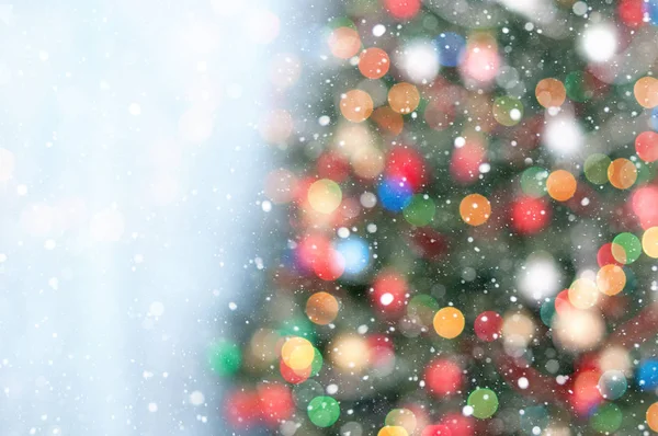 Різдвяна ялинка Боке — стокове фото