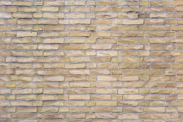 노란 벽돌 벽 — 스톡 사진