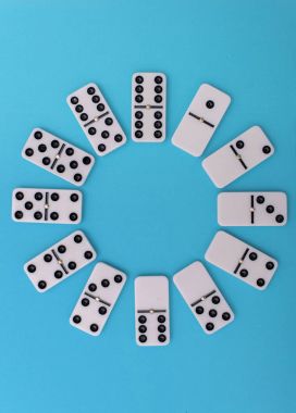 Domino yapılan saat yüzünü