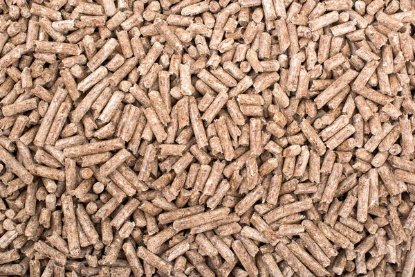 Biomasa de madera en pellets —  Fotos de Stock