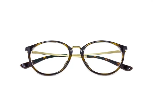 Lunettes de mode vintage isolées sur fond blanc — Photo