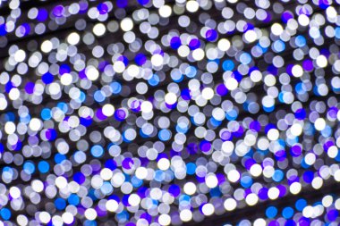 Bokeh Noel dekorasyonu renkli arka plan bulanıklık