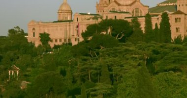 Museu Nacional dart de Catalunya Barcelona Tilt panorama