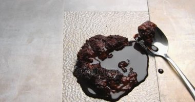 farklı çikolata çikolata çöl closeup doku dökme os