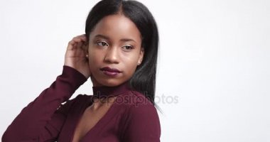 Video poz güzel zenci kız