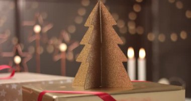 Güzel kutularına Noel hediyeleri