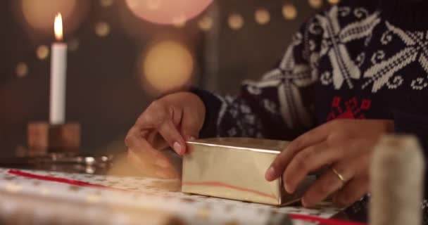 선물 포장 휴일 — 비디오